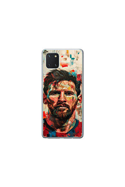 Atlas Силиконов калъф HQCover, съвместим с Samsung Galaxy Note 10 Lite, Messi...