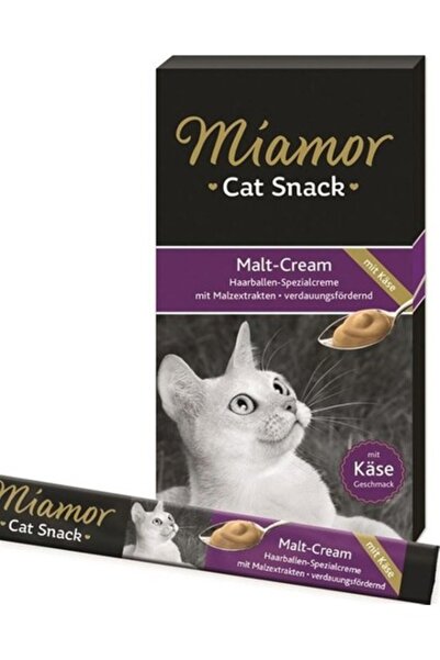 Miamor Cream Malt ve Peynirli Ek Besin ve Kedi Ödülü 6 x 15 gr 3'lü Set Idili