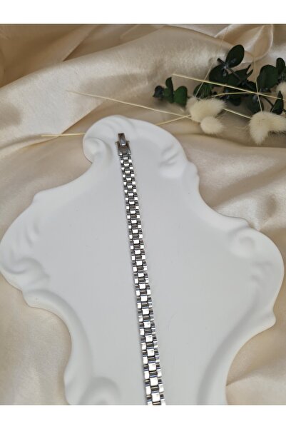 ZEYM COLLECTION Men's Stainless Steel Classic Chain Model Bracelet