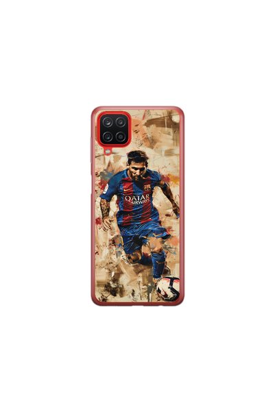 Atlas Husa Silicon HQCover compatibila cu Samsung Galaxy A22 4G, Messi v1, SP...