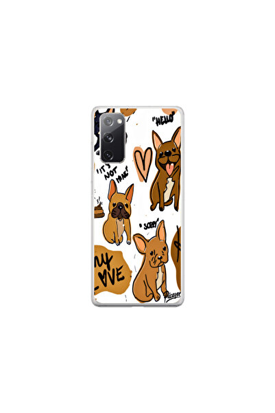 Atlas Силиконов калъф HQCover, съвместим с Samsung Galaxy Note 20, Кучета, SP...