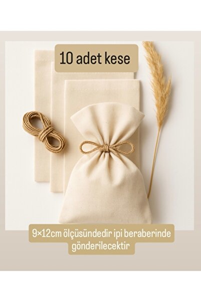 ALASEREN 9 × 12 سم حقيبة قماش طبيعية للزفاف والخطوبة والدعوات وما إلى ذلك، لا...