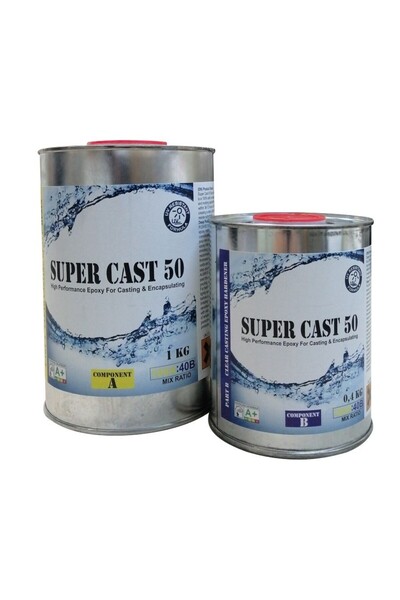 OEM Rasina Epoxidica Super Cast 50 Transparenta 1,4Kg