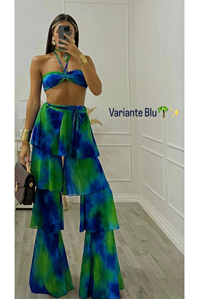 AFİTAP Pants Crop Double Set