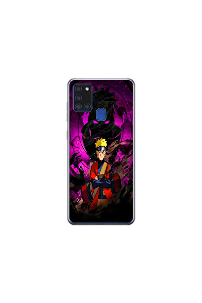 Atlas Husa Silicon HQCover compatibila cu Samsung Galaxy A21s, Naruto v2, SP1...