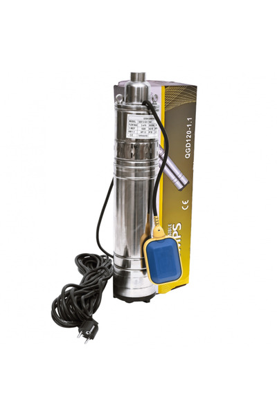DDT Pompa submersibila QGD 3.1 cu Plutitor, 1100 W, 120 m inaltime, 3 mc/h, 1"