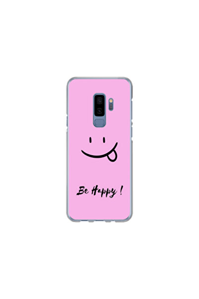 Atlas Husa Silicon HQCover compatibila cu Samsung Galaxy S9 Plus, Be Happy, SP1M00033