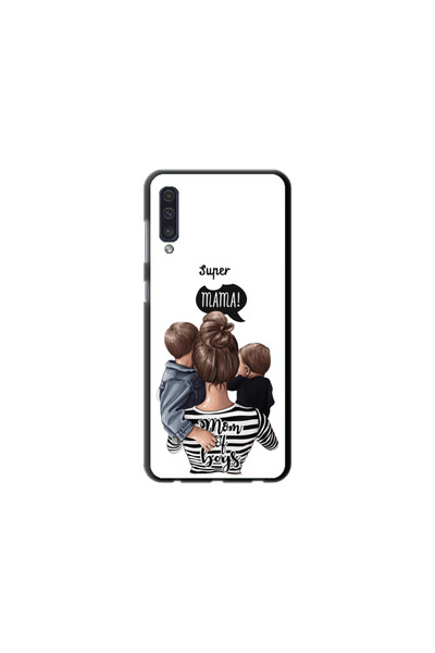 Atlas Husa Silicon HQCover compatibila cu Samsung Galaxy A30s, Super Mom of B...