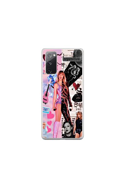 Atlas Husa Silicon HQCover compatibila cu Samsung Galaxy S20 FE, Taylor Swift v2, SP1M00026