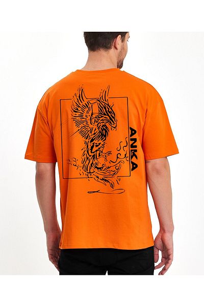 Uniquetex Vek Anka Oversize T-Shirt 100% Cotton