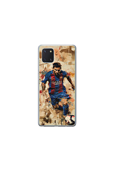 Atlas Силиконов калъф HQCover, съвместим с Samsung Galaxy Note 10 Lite, Messi...