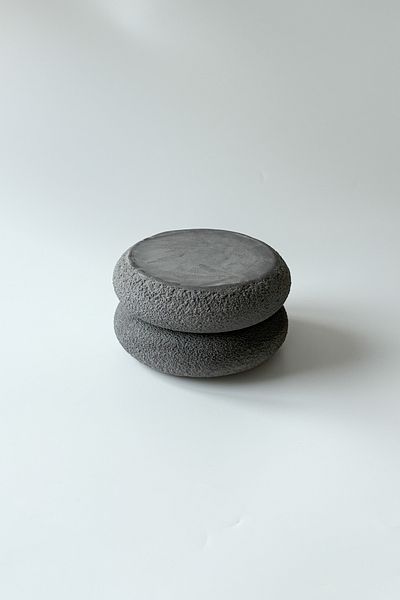 sin istanbul Textured Lid Steel Ash Tray Gray