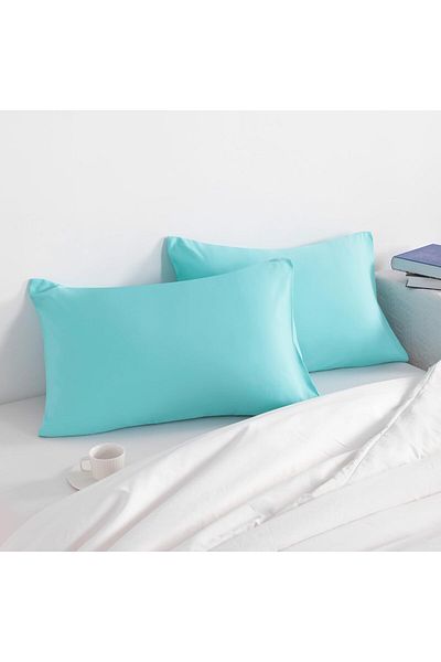 Belsina Home Solid Color with Cover |   2 Pillowcases Cotton 50X70 cm