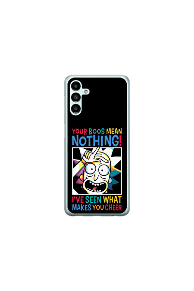 Atlas Husa Silicon HQCover compatibila cu Samsung Galaxy A24, Rick and Morty,...