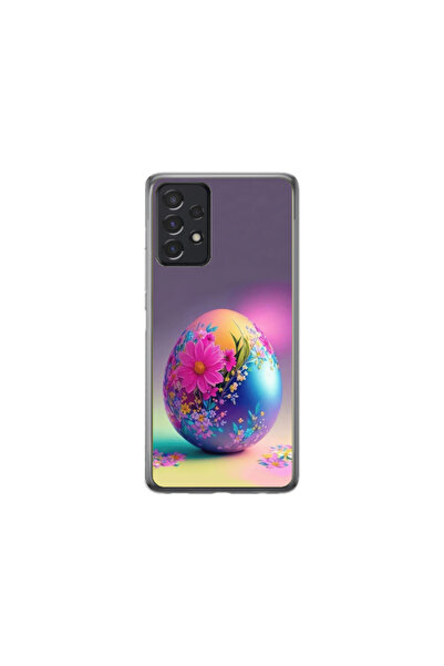 Atlas Husa Silicon HQCover compatibila cu Samsung Galaxy A52s 5G, Easter Egg, SP1M00002