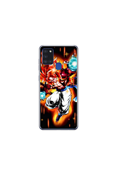 Atlas Husa Silicon HQCover compatibila cu Samsung Galaxy A21s, Dragon Ball Z ...