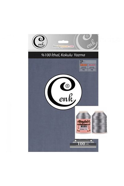 Yüsra Shop Cenk Imported Writing 100 cm Six Spikes 20 Gr Needlework Thread with Rope