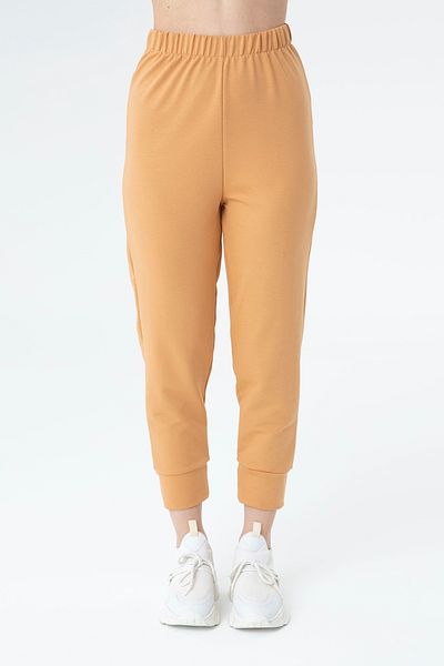 Modamorfo Women's ribbed detailed sweatpants - 30189pnt