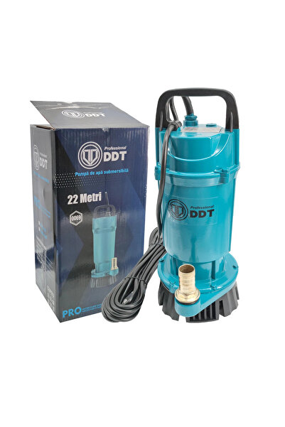 DDT Pompa submersibila apa curata , , QDXS-0,6F , 600 W , 3 m³/h , 2860 Rpm , 22 Metri