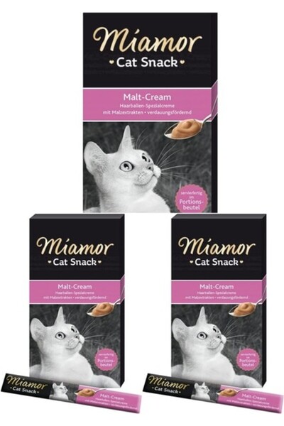 Miamor Cream Malt Kedi Ödülü 18 x 15 gr
