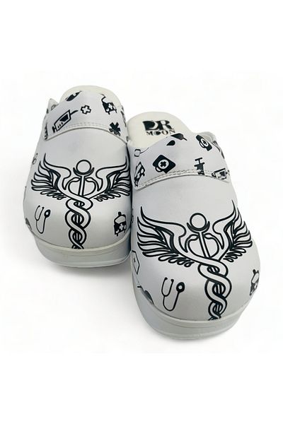 DRMOON White Orthopedic Medical Clogs for Women Airmax Medicine