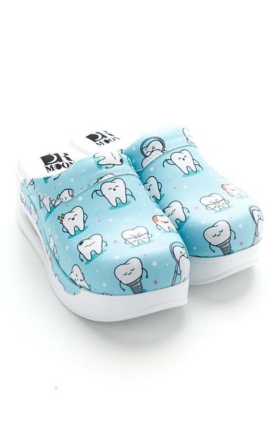 DRMOON Blue orthopedic medical clogs for women Airmax medical Dentist turquoise