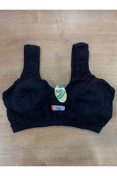 Ceylanoğlu 270 Women 100% Cotton Combed Half Tank Top 6 Pieces