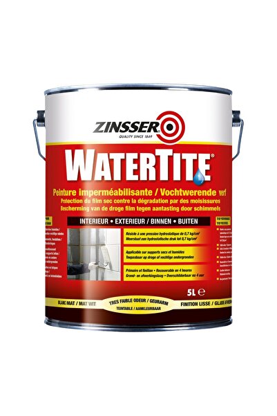 OEM Vopsea Impermeabila, Zinsser Watertite, 5 Litri
