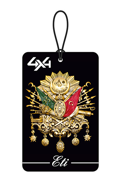 Eti Woody Oud Osmanlı Tuğrası Oto Ayna Kokusu (Adet)