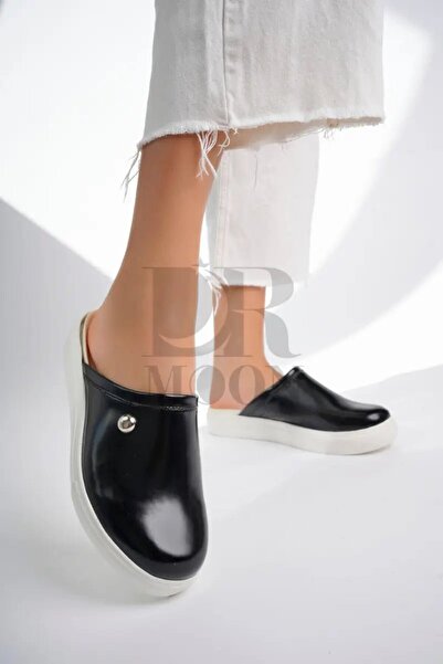 DRMOON Orthopedic Clogs, Black, For Women - Comfort Flexi Model