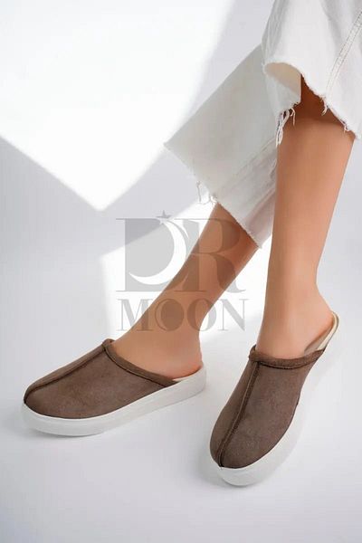 DRMOON Orthopedic Clogs, Brown, For Women - Comfort Flexi Model