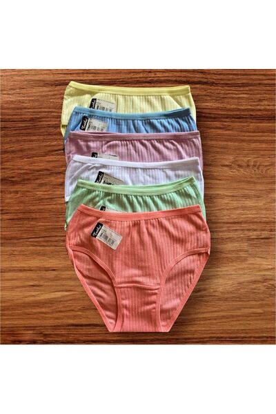 Unique Underwear TUTKU KIZ FİTİLLİ BATO KARIŞIK RENKLİ