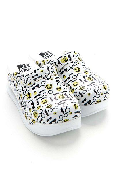 DRMOON White Orthopedic Medical Clogs for Women Airmax Ophthalmology