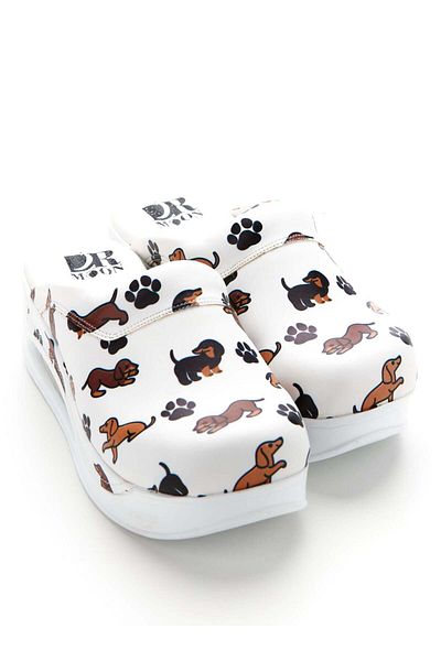 DRMOON White Orthopedic Medical Clogs for Women Airmax Catel Soricar