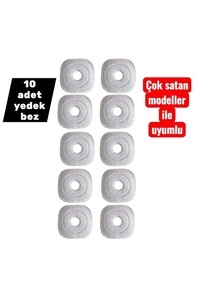 Joyfer Kirli Ve Temiz Suyu Ayıran Sistem Temizlik Seti Yedek Paspası - Mop Be...