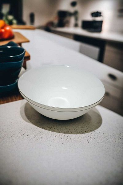 IKEA Oftast 2 Pieces 23 cm Gilded Salad Bowl Pltn