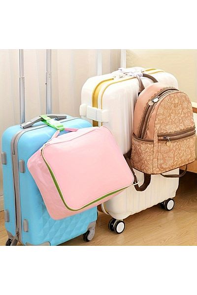 Boldy Suitcase Strap - Suitcase Bag Carrying Belt - Suitcase Strap Hanging Buckle - Luggage Strap -Bag Belt Strap