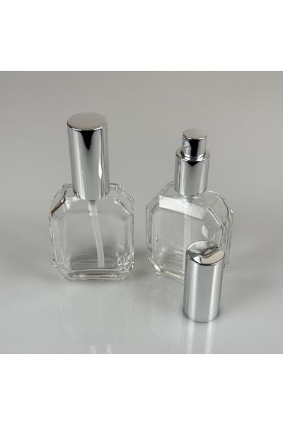 Ahsa Ticaret 50 ml Casablanca Glass Bottle - Gift Colony Bottles for Wedding, Engagement, Promise, China
