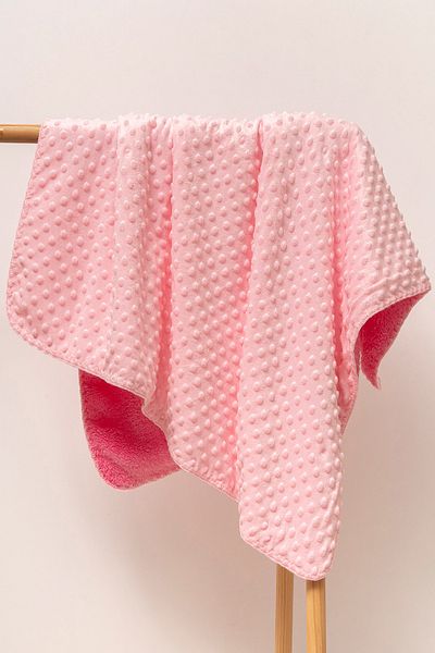 MAHFEL 100% Welsoft and Fleece Double Layer 1St Class Baby & Kids Blanket Pink
