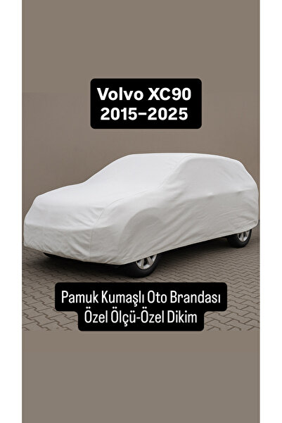 içel çadır Volvo XC90 2015–2025 Model Pamuklu Kumaş Araç Brandası