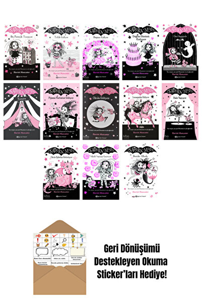 Epsilon Yayınevi Harriet Muncaster 13 Kitap Seti + Okuma Sticker'ları