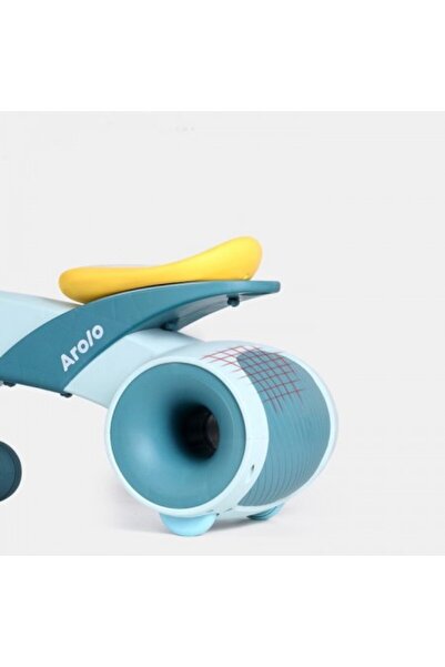 Kardett Masinută de Echilibru Yoyo Wiggle Car Albastră, bicicleta fara pedale cu Lumină și Muzică, pent