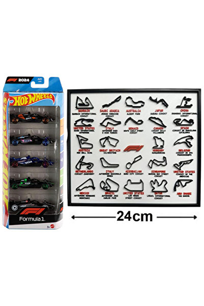 HOT WHEELS Formula 1 Hediyelik Set - Hot Wheels Formula 1 5'li Araba Seti & Ç...