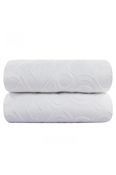 Red Rose Oscar Embroidered Microfiber Bedspread - Two Person, 7 Pieces Set