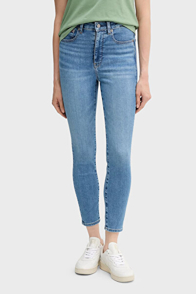 Calvin Klein Pamuklu Skinny Fit Yüksek Bel Dar Paça Jeans LV047B769GVRW KOT PANTOLON LV047B769