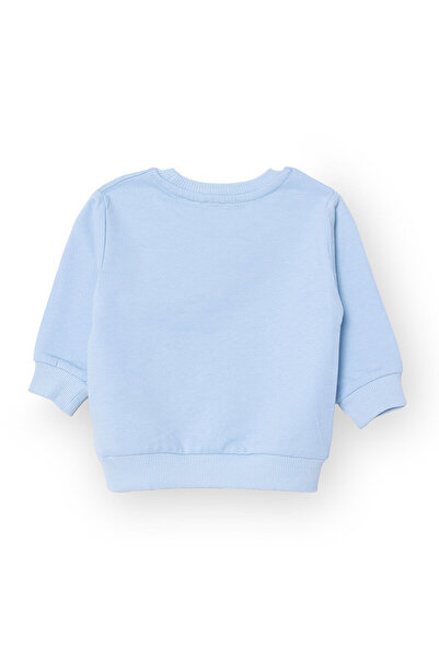 ebebek Hello Baby HelloBaby Erkek Bebek Sweatshirt Bisiklet Yaka Uzun Kol