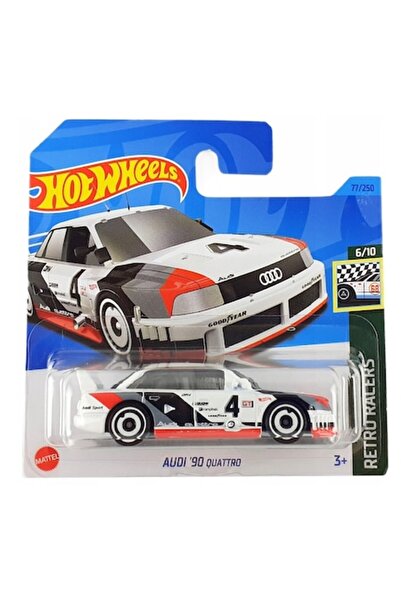 HOT WHEELS Masinuta Hot Wheels, Audi '90 Quattro, Alb, 1:64