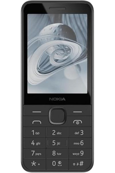 Nokia 215 4G Dual SIM Keypad Phone, 4G, Long Battery Life, Games, FM Radio, Durable Design, Black