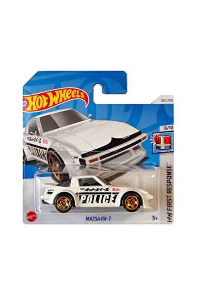 HOT WHEELS Masinuta Hot Wheels Mazda RX-7, macheta auto, alb, 1:64