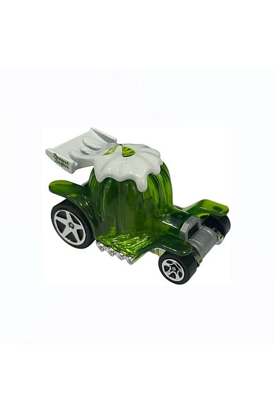 mattel Masinuta Hot Wheels, Dessert Drifter, verde, 5.5x3 cm